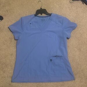 Ceil Blue scrub top